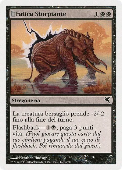Crippling Fatigue (Italian) - "Fatica Storpiante" - Italian