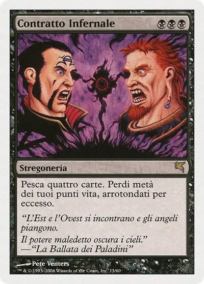 Infernal Contract (Italian) - "Contratto Infernale" - Italian