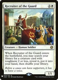 Recruiter of the Guard - Normal Recruiter Of The Guard