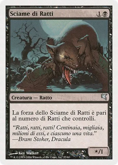 Swarm of Rats (Italian) - "Sciame di rats" - Italian