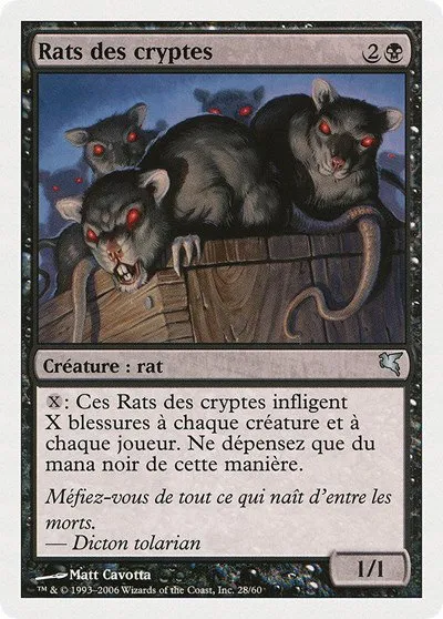 Crypt Rats (French) - "Rats des cryptes" - French