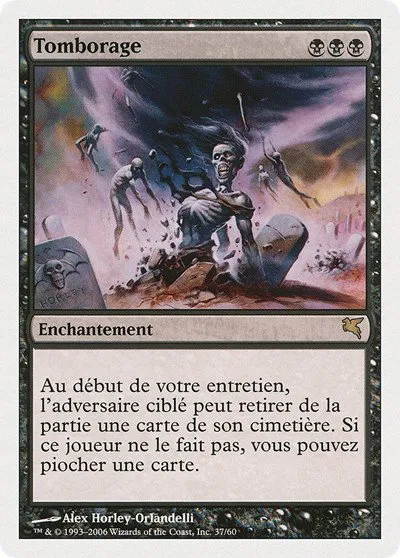 Gravestorm (French) - "Tomborage" - French