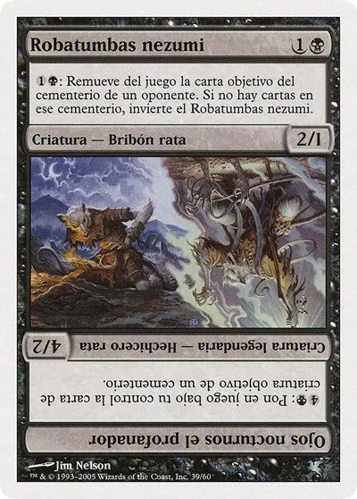 Nezumi Graverobber // Nighteyes the Desecrator (Spanish) - "Robatumbas nezumi" - Spanish