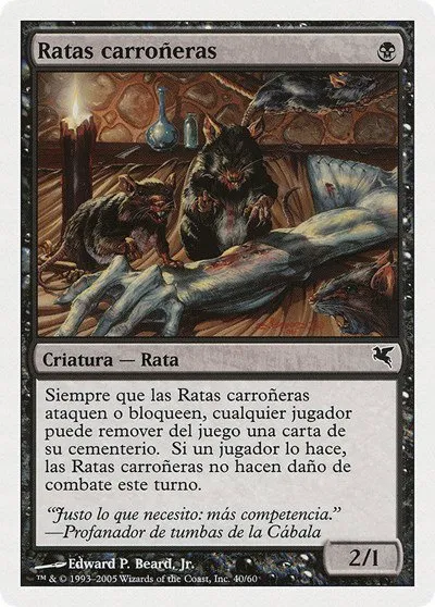 Carrion Rats (Spanish) - "Ratas carroneras" - Spanish