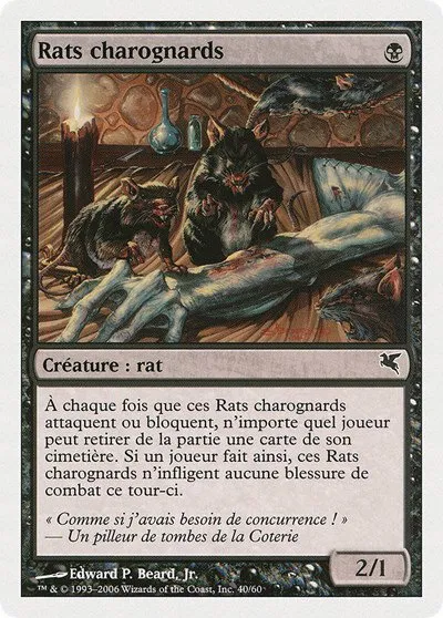 Carrion Rats (French) - "Rats charognards" - French