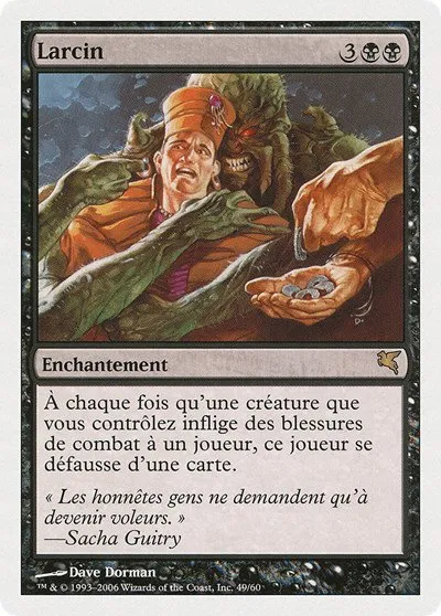 Larceny (French) - "Larcin" - French