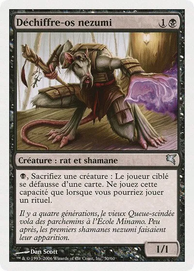 Nezumi Bone-Reader (French) - "Dechiffre-os nezumi" - French