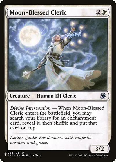 Moon-Blessed Cleric - Normal Moon Blessed Cleric