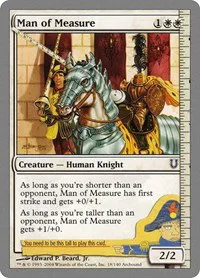 Man of Measure - Foil