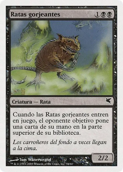 Chittering Rats (Spanish) - "Ratas gorjeantes" - Spanish