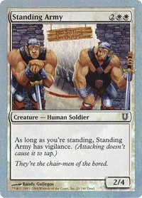 Standing Army - Foil