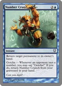 Number Crunch - Foil