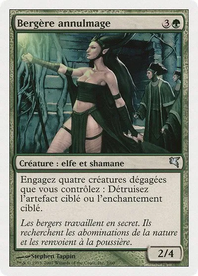 Nullmage Shepherd (French) - "Bergère annulmage" - French