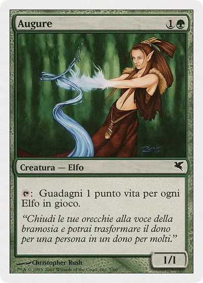 Wellwisher (Italian) - "Augure" - Italian