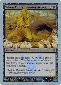 When Fluffy Bunnies Attack - Alternate Foil