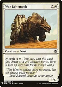 War Behemoth - Normal War Behemoth