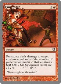 Punctuate - Foil