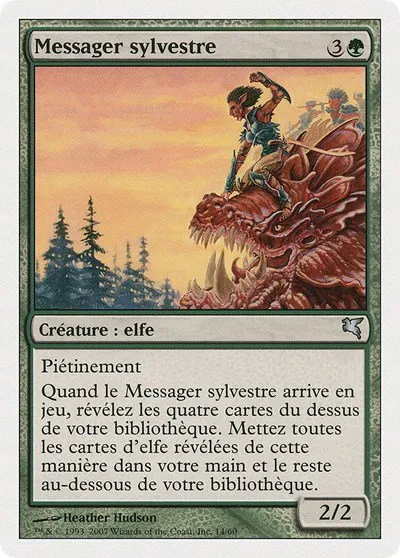Sylvan Messenger (French) - "Messager sylvestre" - French