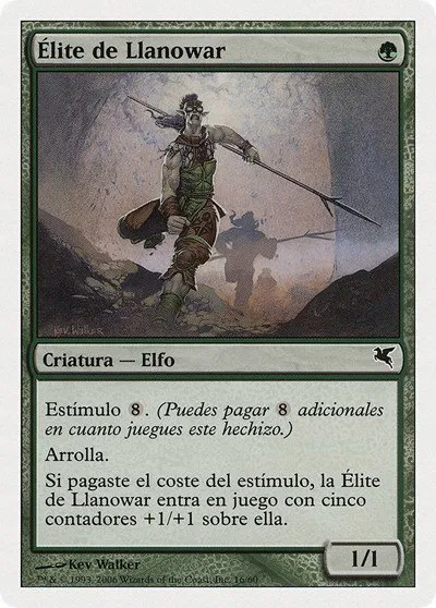 Llanowar Elite (Spanish) - "Élite de Llanowar" - Spanish B16