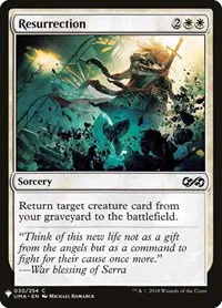 Resurrection - Normal Resurrection