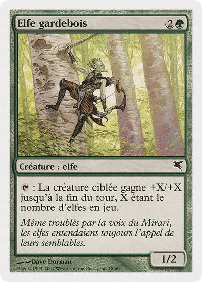 Timberwatch Elf (French) - "Elfe gardebois" - French