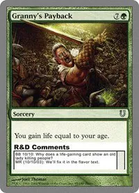 Granny's Payback - Foil