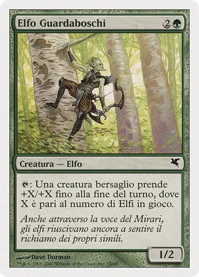 Timberwatch Elf (Italian) - "Elfo Guardaboschi" - Italian
