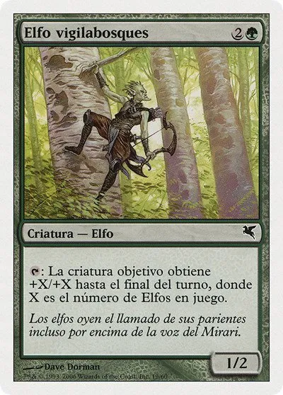 Timberwatch Elf (Spanish) - "Elfo vigilabosques"