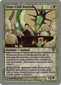 Stone-Cold Basilisk - Foil