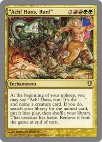"Ach! Hans, Run!" - Foil