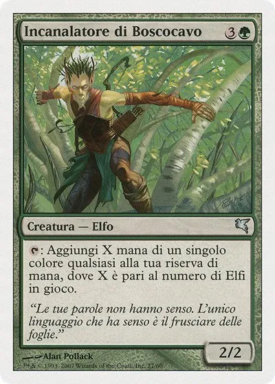 Wirewood Channeler (Italian) - "Canaliseur de Brinbois" - Italian