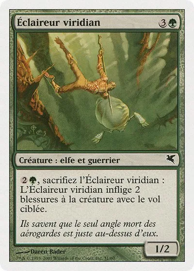 Viridian Scout (French) - "Éclaireur viridian" - French