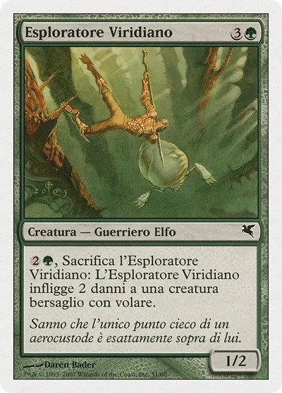 Viridian Scout (Italian) - "Esploratore Viridiano" - Italian