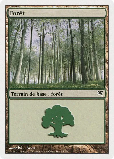Forest (French) - "Foret" - French