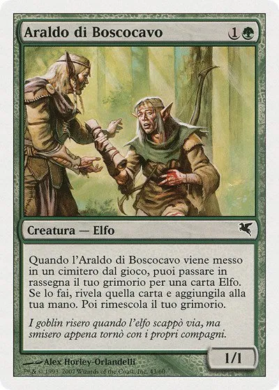 Wirewood Herald (Italian) - "Araldo di Boscocavo" - Italian