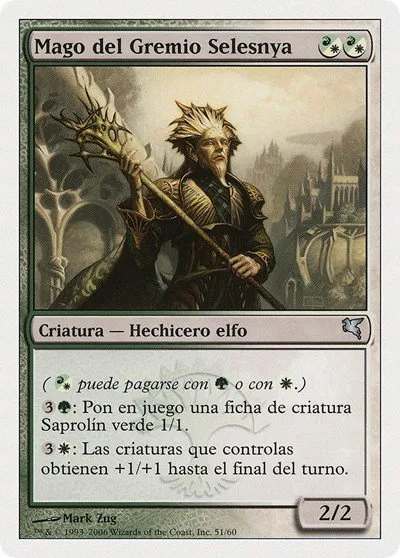 Selesnya Guildmage (Spanish) - "Mago del Gremio Selesnya" - Spanish B51