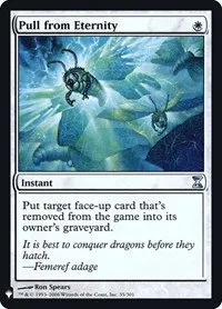 Pull from Eternity - Foil Pull From Eternity