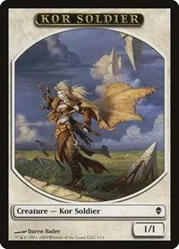 Kor Soldier Token - Normal Kor Soldier Token