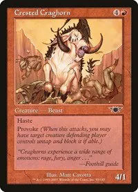 Crested Craghorn - Foil