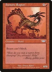 Frenetic Raptor - Foil