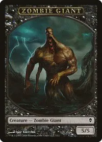 Zombie Giant Token - Normal Zombie Giant Token