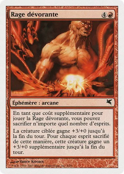 Devouring Rage (French) - "Rage dévorante" - French