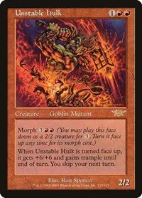 Unstable Hulk - Foil