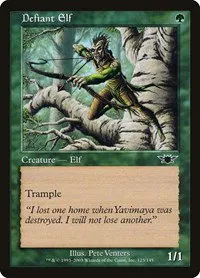 Defiant Elf - Foil