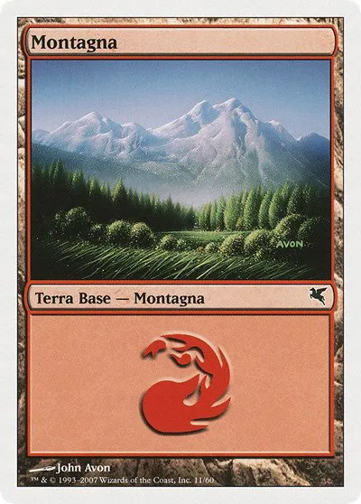 Mountain (Italian) - "Montagna" - Italian