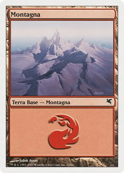 Mountain (Italian) - "Montagna" - Italian