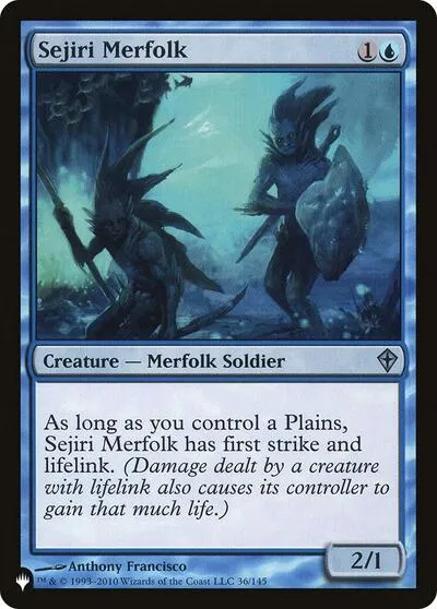 Sejiri Merfolk - Normal Sejiri Merfolk