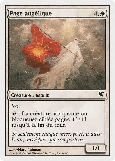 Angelic Page (French) - "Page angelique" - French