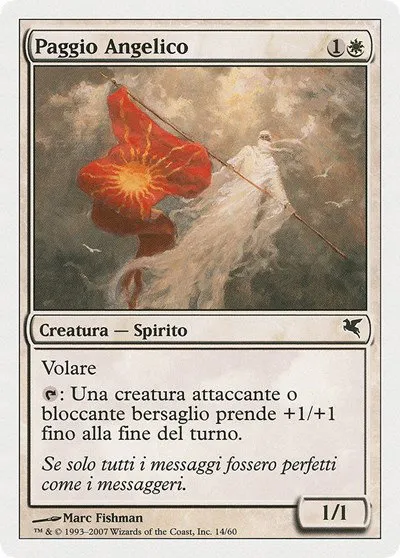 Angelic Page (Italian) - "Paggio Angelico" - Italian