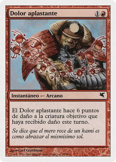 Crushing Pain (Spanish) - "Dolor aplastante" - Spanish